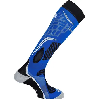 Pánské termoprádlo ponožky Salomon X Pro - Union Blue/Black 36-38