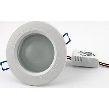 LED panel LED podhledové stropní svítidlo 6W, teplá bílá (Výprodej)