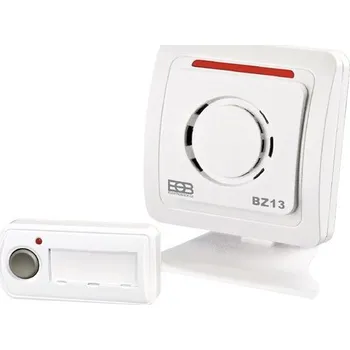 Domovní zvonek Domovní zvonek bezdrátový Elektrobock BZ13-GONG bílá