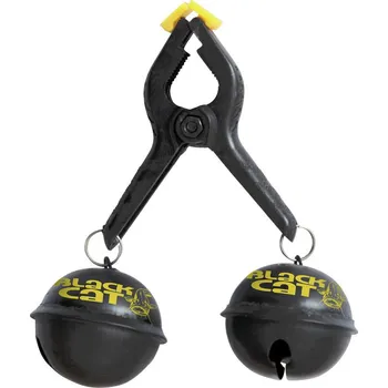Black Cat Big Bells Black Yellow