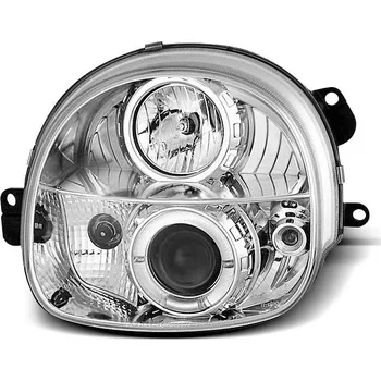 Přední světlomet Přední světla angel eyes Renault Twingo chromové