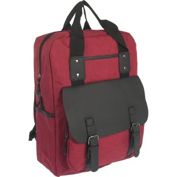 Městský batoh Tmavěčervený batoh 5040-11 s obsahem cca. 12l