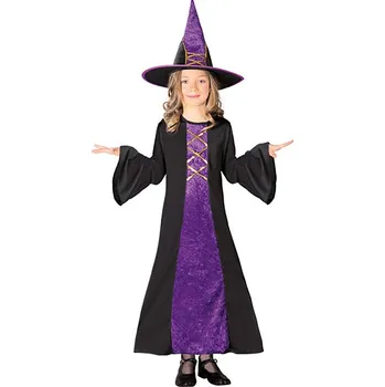 Karnevalový kostým Guirca Fiestas Španělsko Kostým čarodějnice fialový varianta: 5 až 6 let