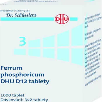 Homeopatikum Dr. Peithner No. 3 Ferrum phosphoricum DHU D12 - 1000 tbl.