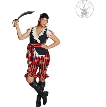 Rubies Německo Pirátka - dámský kostým D varianta: 44