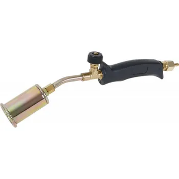 Horkovzdušná pistole LEVI PB hořák 35mm bez hadice, 350mm s regulací 69900 Sulang (Sulang 69900 opalovací hořák na propan-butan s regulací)