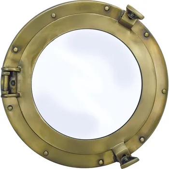 Zrcadlo SEA CLUB Lodní okénko otvíravé zrcadlové Ø 28/17,5 cm 9394