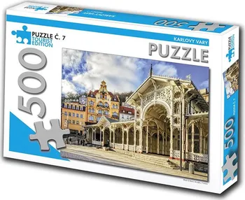 Puzzle Tourist Edition Puzzle Karlovy Vary 500 dílků