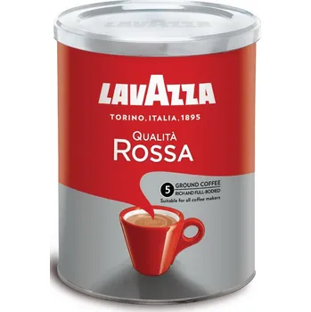 Káva Lavazza Qualita Rossa mletá káva v plechovce 250 g