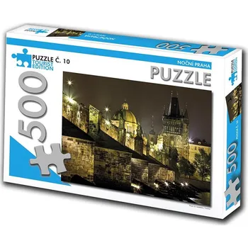 Puzzle Tourist Edition Puzzle Noční Praha 500 dílků