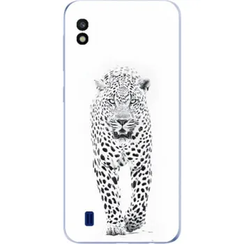 Pouzdro na mobilní telefon Odolné silikonové pouzdro iSaprio - White Jaguar - Samsung Galaxy A10