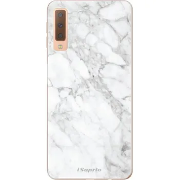 Pouzdro na mobilní telefon Odolné silikonové pouzdro iSaprio - SilverMarble 14 - Samsung Galaxy A7 (2018)