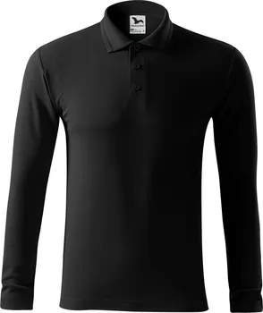 pánské tričko Malfini Pique Polo LS černé