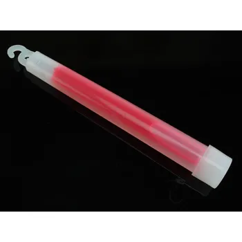 Svítilna Jednorázový 15cm Lightstick, chemické světlo - červená