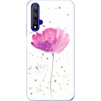 Pouzdro na mobilní telefon Odolné silikonové pouzdro iSaprio - Poppies - Huawei Honor 20