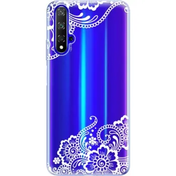 Pouzdro na mobilní telefon Odolné silikonové pouzdro iSaprio - White Lace 02 - Huawei Honor 20