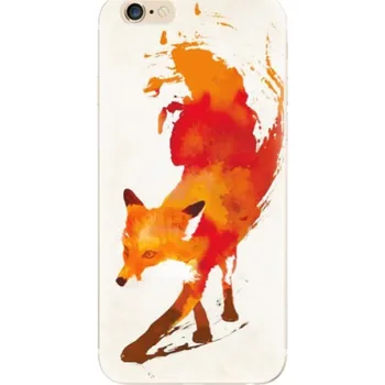 Telefonní příslušenství Odolné silikonové pouzdro iSaprio - Fast Fox - iPhone 6/6S