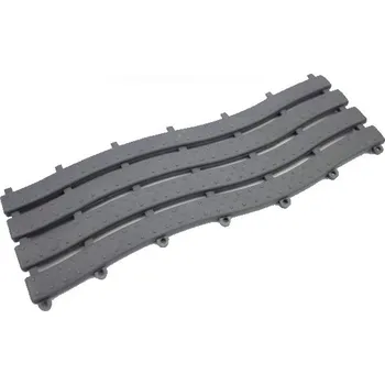 Rohož Ultima, PVC, grafitově šedá, šíře 58 cm, cena/m