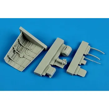 Plastikový model Aires 1/72 P-40B Warhawk radio equipment