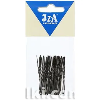 Vlásenky do vlasů profilované, barva černá 4,4/4,5 cm, 20 ks