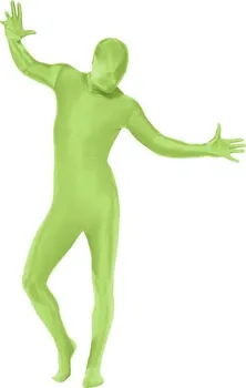 Karnevalový kostým Smiffys Kostým druhá kůže zelená L