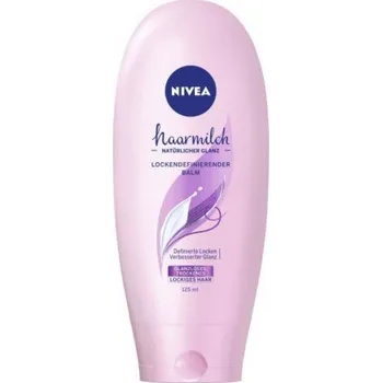 Recenze Nivea Hairmilk Natural Shine balzám pro zvýraznění vlnitých vlasů 125 ml