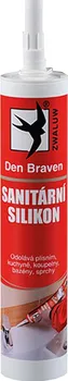 Stavební silikon Den Braven 30211RL silikon sanitární 310 ml transparentní