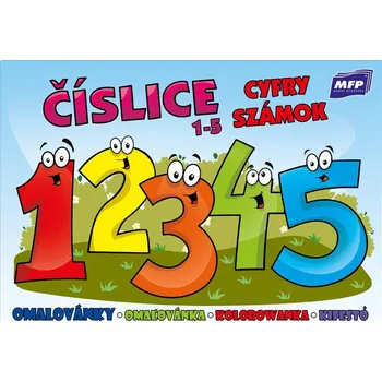 omalovánky MFP Omalovánky číslice 1-5