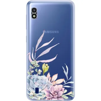 Pouzdro na mobilní telefon Odolné silikonové pouzdro iSaprio - Succulent 01 - Samsung Galaxy A10