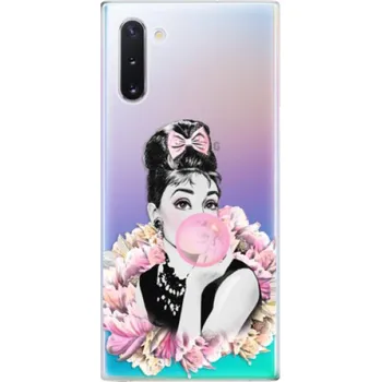 Pouzdro na mobilní telefon Odolné silikonové pouzdro iSaprio - Pink Bubble - Samsung Galaxy Note 10