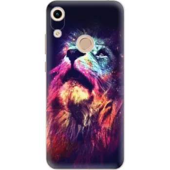 Pouzdro na mobilní telefon Odolné silikonové pouzdro iSaprio - Lion in Colors - Huawei Honor 8A