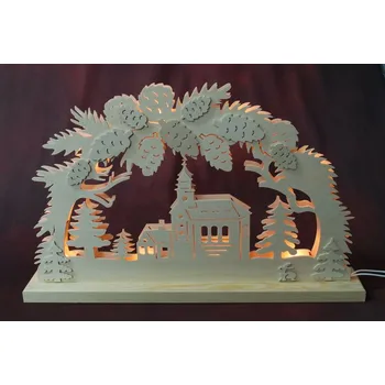 Vánoční dekorace Oblouk - Kostel II