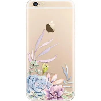 Odolné silikonové pouzdro iSaprio - Succulent 01 - iPhone 6/6S