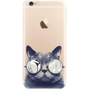 Odolné silikonové pouzdro iSaprio - Crazy Cat 01 - iPhone 6/6S
