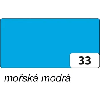 Umělecký papír Folia Barevný papír 300g - 33 mořská modrá Velikost: A4