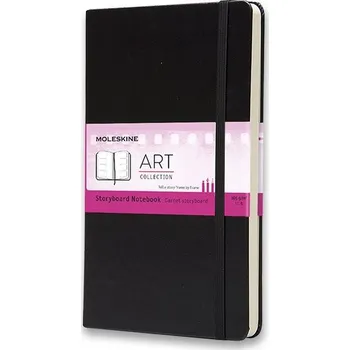Zápisník Moleskine StoryBoard L černý