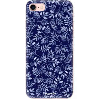 Pouzdro na mobilní telefon Odolné silikonové pouzdro iSaprio - Blue Leaves 05 - iPhone 7