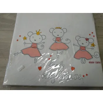 Příslušenství pro dětskou postel a kolébku Easy care Sada komplet do postýlky - povlečení myšky