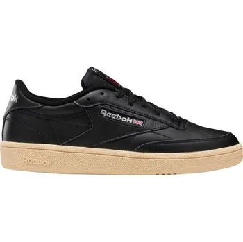 Dámské tenisky Reebok Club C 85 Black/Silver Metallic/Red