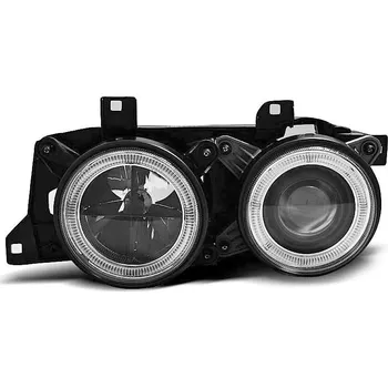 Přední světlomet Přední světla angel eyes BMW E32/E34 88-95 černá