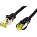 goobay S/FTP patchkabel kat. 7, s konektory RJ45, LSOH, 30m, černý (91680) - 21.92.2255