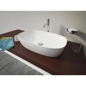 Umyvadlo Aquatek LOREN1 hranaté keramické umyvadlo se zaoblenými rohy 60x38x13 cm