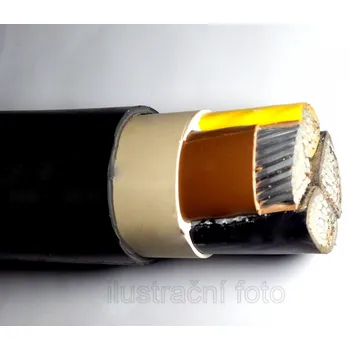 elektrický kabel kabel AYKY 3x120+70