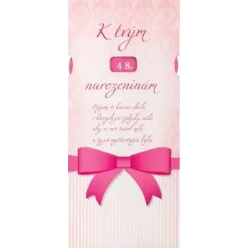 Cukrovinka Čokoláda k narozeninám s čísly Mašle