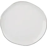 Velký talíř se zlatým okrajem