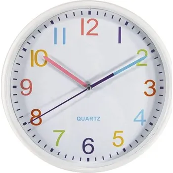 Hodiny Nástěnné hodiny Zensi bílé Ø 25,5 cm