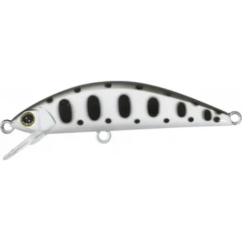 Umělá nástraha Illex Wobler Tricoroll HW White-Black Yamame Délka: 5,5cm, Hmotnost: 4,5g, Maximální ponor: 1m