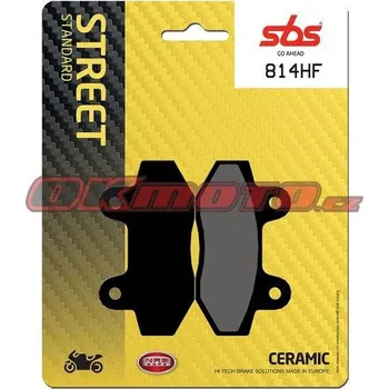 Brzdová destička Přední brzdové destičky SBS 814HF - Hyosung GT 650 S, 650ccm - 05-15