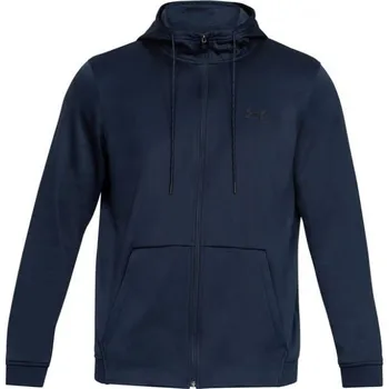 Pánská mikina Under Armour Fleece FZ Hoodie modrá, S