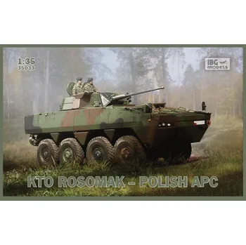 Plastikový model IBG 1/35 KTO Rosomak Polish APC (incl. PE sets)